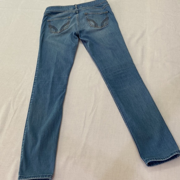 Hollister Girls Denim Stretch Jean Legging - Freshly Laundered -Size 1S/W25 - Picture 4 of 9